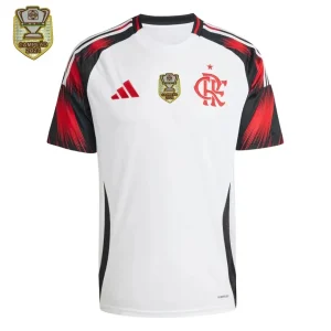 Flamengo Away Fan Jersey 2025/26 Patch Campeon
