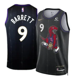 Barret 9 Toronto Raptors City Edition 24/25 NBA Jersey