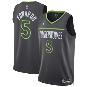 Jersey Anthony Edwards 5 Minnesota Timberwolves Jordan Statement Edition 24/25 NBA Jersey
