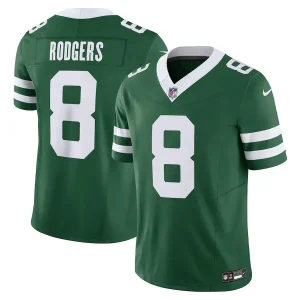 NFL New York Jets Green Aaron Rodgers 8 Legacy