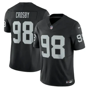 NFL Las Vegas Raiders Maxx Crosby 98 Black Limited