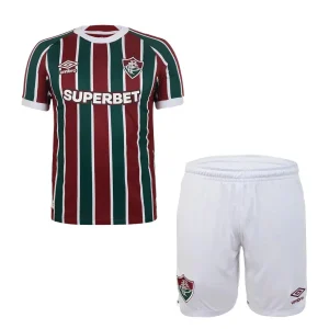 Kids Kit Fluminense Home Jersey 2025/26