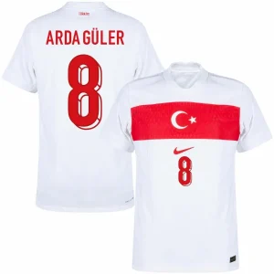 Turkey Arda Güler 8 Home Fan Jersey 2025/26