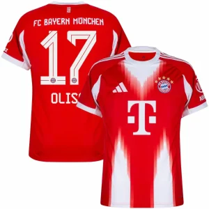 Bayern Munich Home Olise 17 Fan Jersey 2025/26