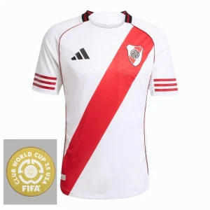 River Plate Home Fan Jersey 2025/26 Patch Club World Cup