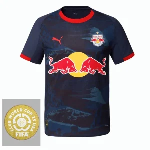 Red Bull Salzburg Away Fan Jersey 2025/26 Patch Club World Cup
