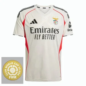 Benfica Away Fan Jersey 2025/26 Patch Club World Cup