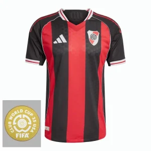 River Plate Away Fan Jersey 2025/26 Patch Club World Cup