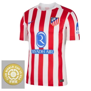 Atlético Madrid Home Fan Jersey 2025/26 Patch Club World Cup