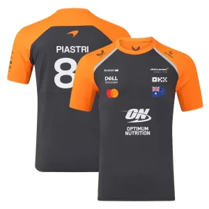 McLaren Piastri 81  2025 Team Set Up T-Shirt Formula 1 F1 Formula One