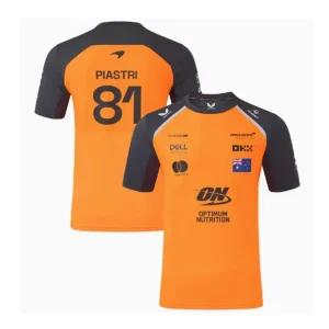 McLaren Piastri 81  2025 Team Set Up T-Shirt Formula 1 F1 Formula One