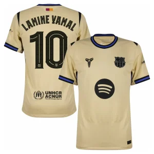 Barcelona Away Lamine Yamal 10 Fan Jersey 2025/26 Official Printing (Champions League)
