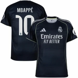 Real Madrid Away Mbappé 10 Home Fan Jersey 2025/26