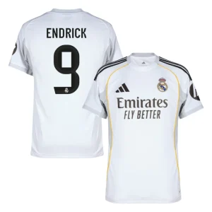 Real Madrid Endrick 9 Home Fan Jersey 2025/26