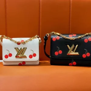 LV Twist 19cm Cherry Bag Epi Leather 338136