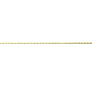 55cm Open Curb Chain in 9kt Yellow Bonded Gold