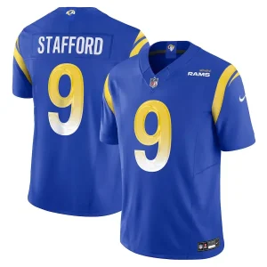 NFL Los Angeles Rams Royal Matthew Stafford 9 Limited