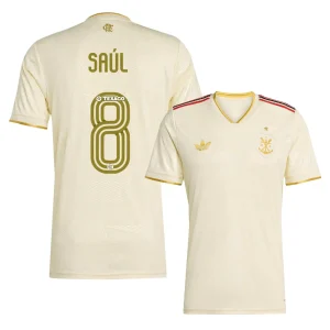 Flamengo Third Saul 8 Fan Jersey 2025/26 Official Printing