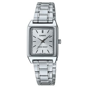 Casio Analog Silver Stainless Steel Watch LTPV007D-7E