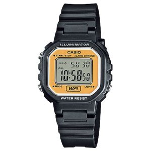 Casio Standard Digital Black Resin Band Watch LA20WH-9A