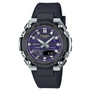 G-Shock DUO G-Steel Mid Thin Black Resin Band Watch GSTB600A-1A6