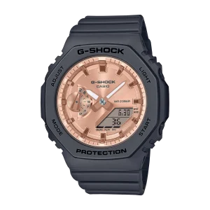 G-Shock Analog Digital DUO Mid Black Resin Band Watch GMAS2100MD-1A