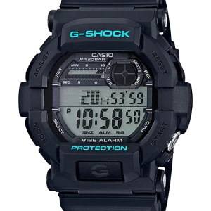 G-Shock Digital Vibration Black Resin Band Watch GD350-1C