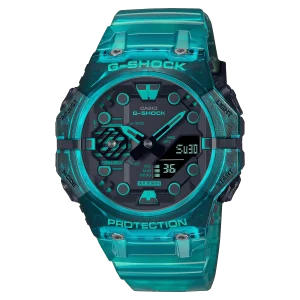 G-Shock Analog Digital DUO Blue Resin Band Watch GAB001G-2A