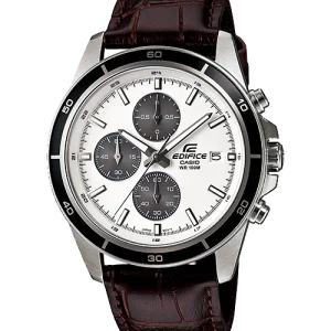 Casio Edifice Chronograph Brown Leather Watch EFR526L-7A