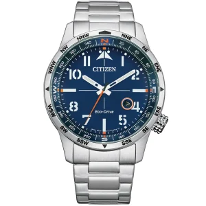 Citizen Eco Drive Bracelet Blue Dial Watch BM7550-87L