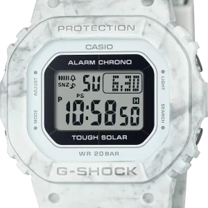 G-Shock Solar White Resin Band Grey Dial Watch GMSS5600RT-7D