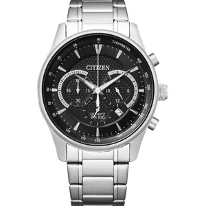 Citizen Black Dial Chronograph Mens Watch AN8191-59E