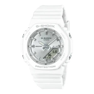 G-Shock Analog Digital White Resin Band Watch GMA-P2100VA-7A