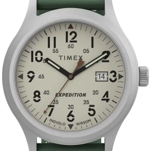 Timex Expedition Acadia Green Silicone Strap Watch TW4B30100