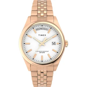 Timex Legacy Rose Gold Stainless Steel Quartz Watch TW2W32200
