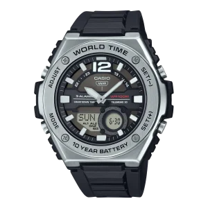 Casio Standard Black Resin Band Black Dial Watch MWQ100-1A