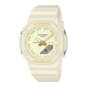 G-Shock Analog Digital White Resin Band White Dial Watch GMAP2100W-7A