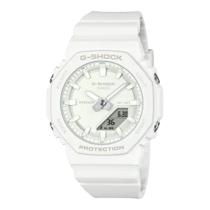 G-Shock All White CasiOak Ladies Watch GMAP2100-7A