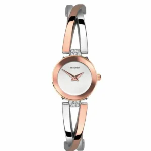 Sekonda Silver Stone Case Silver Dial Womens Watch