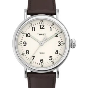 Timex Standard 40mm Leather Strap Watch TW2V27800