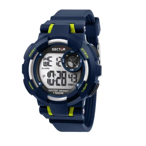 Sector Ex-36 Blue Digital Watch R3251283002
