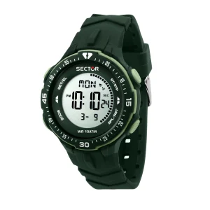 Sector EX-26 Green Digital Watch R3251280003