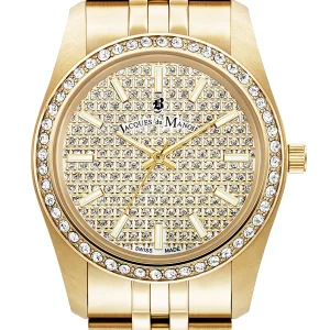 JDM Swiss-Made Inspiration Glamour Gold Watch JWL01102