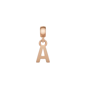 Daniel Wellington Letter Charm Rose Gold