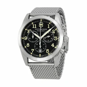 Victorinox Swiss Army Infantry Chronograph Black Dial Mens Watch