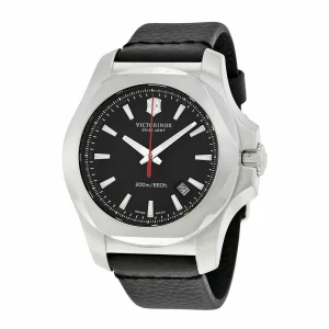 Victorinox I.N.O.X. Black Dial Mens Watch