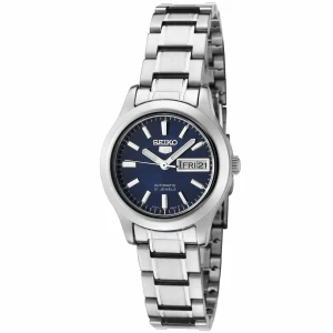 Seiko Womens Symd93K1 Seiko 5 Automatic Blue Dial Stainless Steel Watch