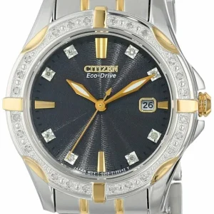 Citizen Eco-Drive Diamond Dial &Bezel Womens Watch