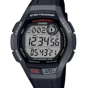 Casio Men's Step Tracker Running Watch WS2000H-1A