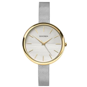 Sekonda Womens Quartz Watch Silver Stainless Steel Band 26mm